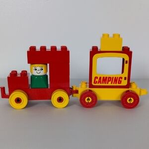 Vintage Lego Duplo Camping Building Set (Incomplete)